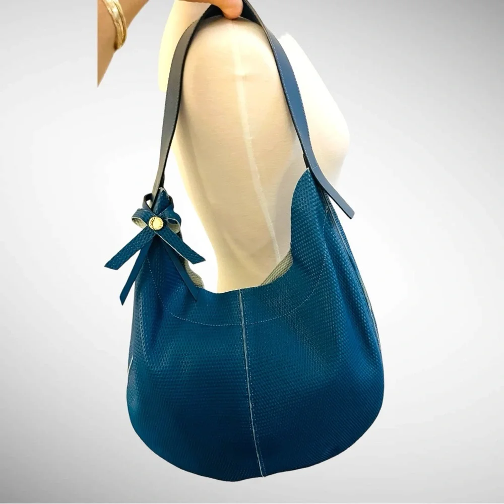 New! RIPANI TEAL HOBO SHOULDER BAG